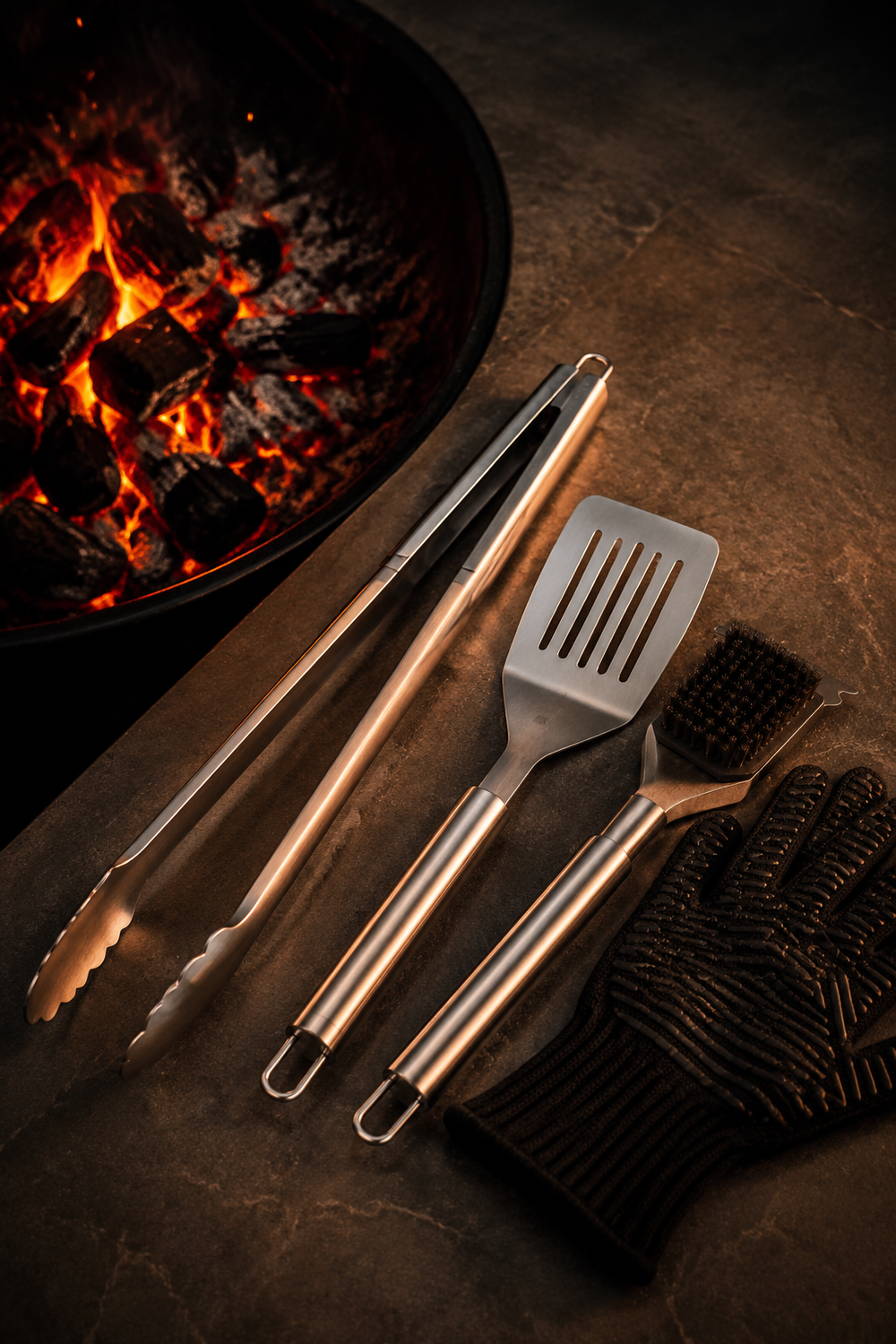 BBQ tools and grilling accessories