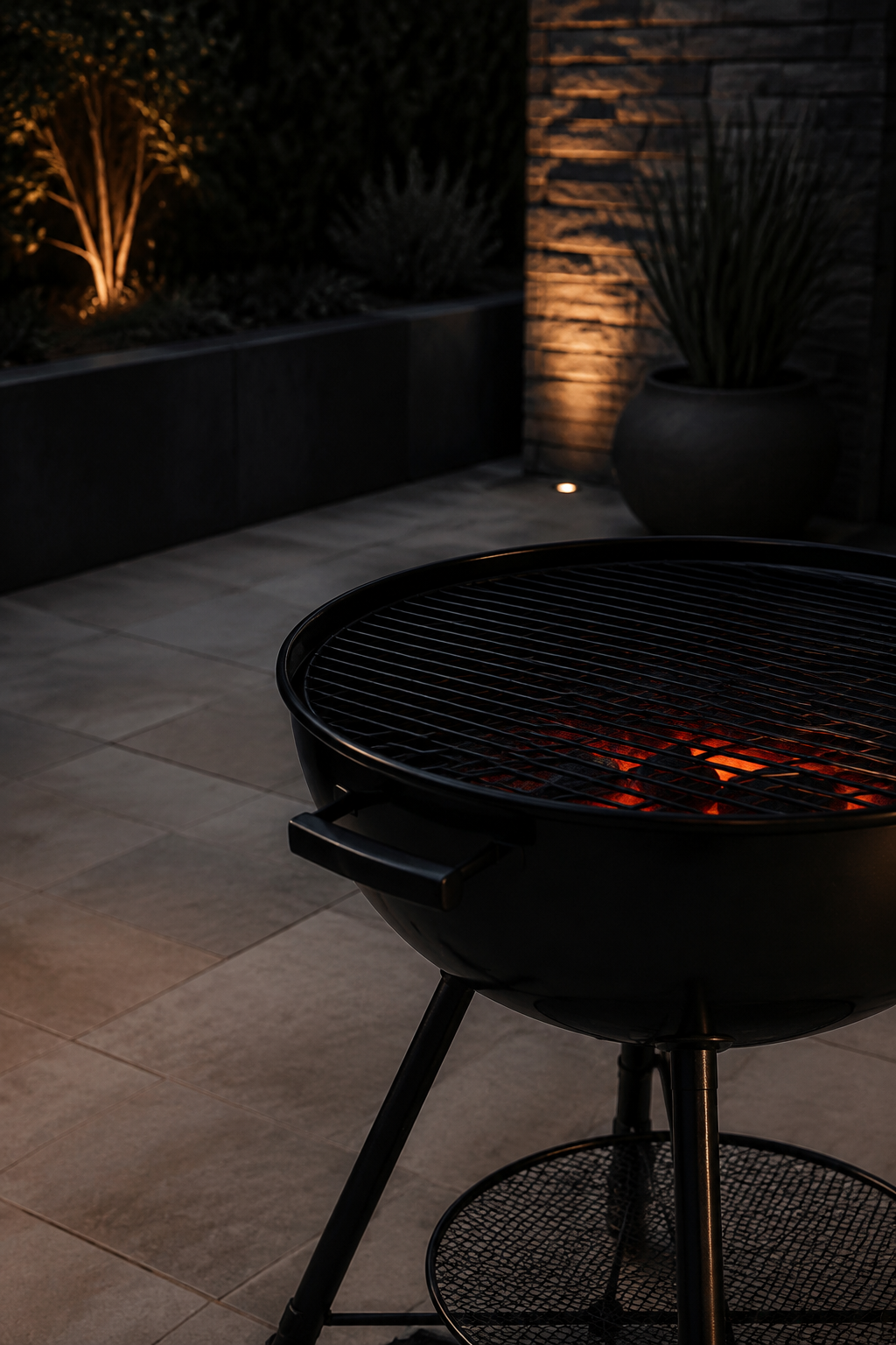 Premium charcoal grills